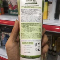Gel tẩy tế bào chết trà xanh 3W Clinic Green Tea Moisture Peeling Gel 180ml 7 Gel tay te bao chet 3W Clinic Moisture Peeling Gel 180ml 3