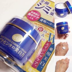 Kem dưỡng da Meishoku White Essence Cream Placenta 55g 9 Kem duong da Meishoku White Essence Cream Placenta 55g1