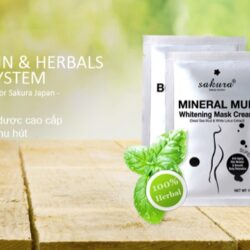 Bộ kem tắm trắng Sakura Multivitamin & Herbals Whitening System 9 bo kem tam trang sakura multivitamin herbals whitening system 1