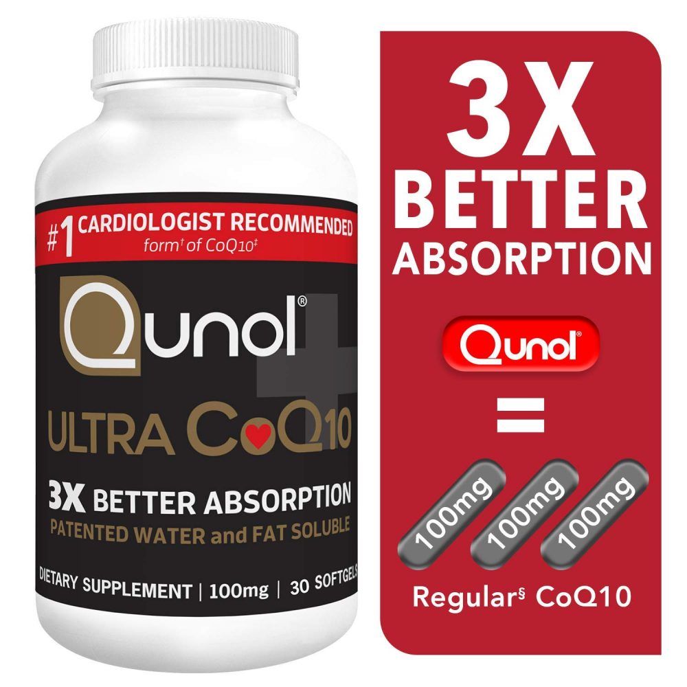 Bổ sung CoQ10 cho tim Qunol Ultra CoQ10 100mg 30 viên