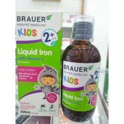 Bổ sung Vitamin C + Sắt cho bé 2+ Brauer Liquid Iron 200ml 5 bo sung vitamin c sat cho be 2 brauer liquid iron 200ml 2