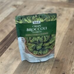 Bông cải xanh sấy giòn DJ&A Broccoli Florets Crispy 33g 8 bong cai xanh kho dj a broccoli crispy florets 33g 3