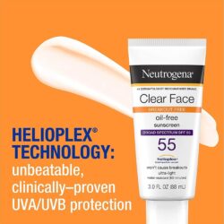 Kem chống nắng dưỡng da Neutrogena Clear Face Break-Out Free Sunscreen Broad Spectrum SPF 55 88ml 8 kem chong nang duong da neutrogena clear face break out free sunscreen broad spectrum spf 55 88ml kna