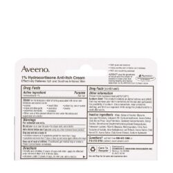 kem giam man ngua aveeno 1 hydrocortisone anti itch cream maximum strength 28g 2