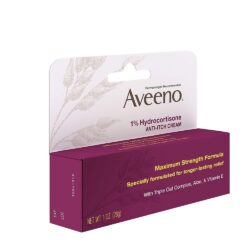kem giam man ngua aveeno 1 hydrocortisone anti itch cream maximum strength 28g 3