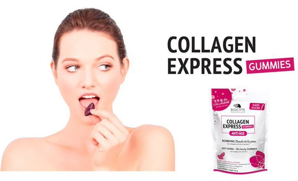 Kẹo dẻo Biocyte Collagen Express Gummies 80g
