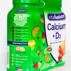 Kẹo dẻo bổ sung Canxi Vitafusion Calcium + D3 500mg 100 viên x2 7 keo deo bo sung canxi vitafusion calcium d3 500mg 100 vien x2 kna