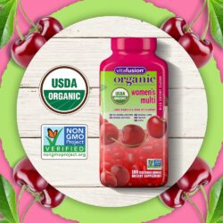Kẹo dẻo bổ sung đa vitamin cho nữ Vitafusion USDA Organic Women's Multivitamin 180 viên 5 keo deo bo sung da vitamin cho nu vitafusion usda organic womens multivitamin 180 vien 1