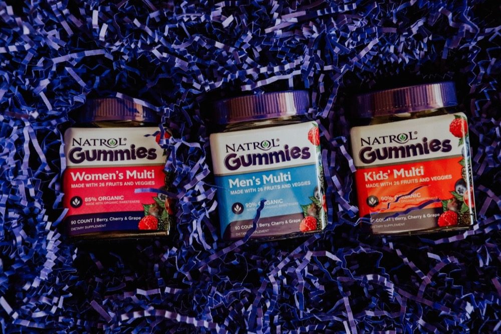kẹo dẻo đa Vitamin cho Nam Natrol Gummies Multi 90 viên