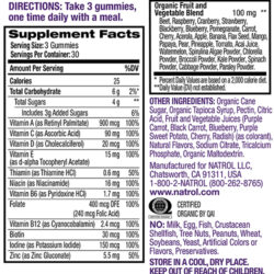 keo deo da vitamin cho nam natrol gummies multi 90 vien2