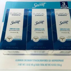 lan khu mui secret clinical strength invisible solid set 3x45g knwd