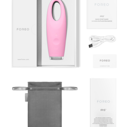 Máy massage mắt Foreo Iris Illuminating Eye Massager Petal Pink 11 may massge mat foreo iris petal pink1