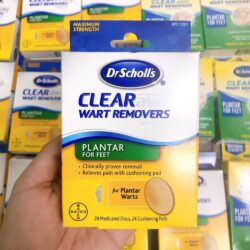 mieng dem loai bo mun coc dr scholls clear away wart remover plantar 24 mieng ki