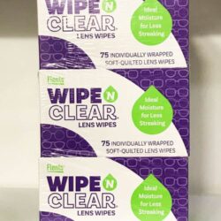 mieng ve sinh mat kinh flents wipe n clear lens cleaning wipes 3x 75 mieng ka