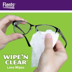 mieng ve sinh mat kinh flents wipe n clear lens cleaning wipes 3x 75 mieng kb