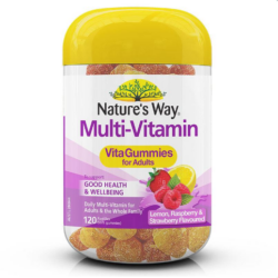 Kẹo dẻo bổ sung đa Vitamin cho người lớn Nature's Way Multi-Vitamin Vita Gummies for Adults 120 viên 3 natrues way vitamin c vita gummies for adults 120 gummies1