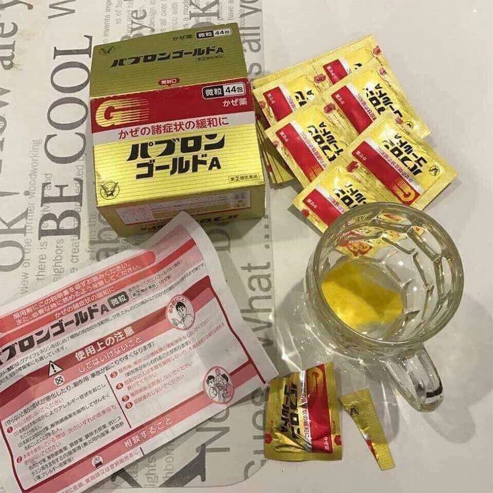 Thuốc uống trị cảm cúm Nhật Pabron 44 gói