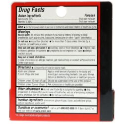 Tuýp gel giảm đau răng Orajel Maximum Toothache Relief Double Medicated 7.0g 5 tuyp giam dau rang orajel maximum toothache relief double medicated 70g kkkn