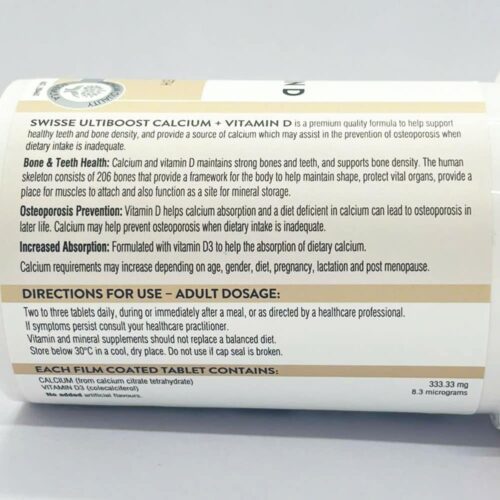 Viên uống bổ sung Canxi chống loãng xương Swisse Calcium + Vitamin D 150 viên 13 vien uong bo sung canxi chong loang xuong swisse calcium vitamin d 150 vien 121125 kf