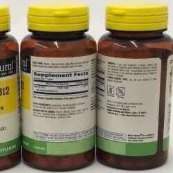 Viên uống bổ sung năng lượng B12 Mason Natural Vitamin B12 1000mcg 100 viên 6 vien uong bo sung nang luong b12 mason nautural vitamin b12 1000mcg 100 vien e