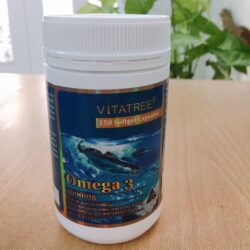 Viên uống dầu cá Vitatree Omega 3 1000mg 150 viên 7 vien uong dau ca vitatree omega 3 1000mg 150 vien c