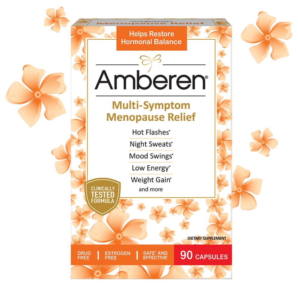 Viên uống giảm triệu chứng mãn kinh Amberen Multi-Symptom Menopause Relief 90 viên