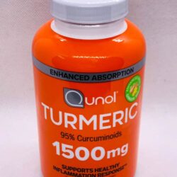 Viên uống tinh chất nghệ Qunol Turmeric 1500mg +Ginger 100mg 180 viên 13 vien uong tinh chat nghe qunol turmeric 1500mg 180 vien kne