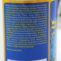 Viên uống trợ tim Vitatree Omega 3 6 9 Plus CoQ10 120 viên 5 vien uong tro tim vita tree omega 3 6 9 plus coq10 120 vien c