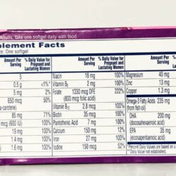 Vitamin cho bà bầu One A Day Prenatal DHA,Folic Acid & Iron 30 viên 9 vitamin cho ba bau on a day prenatal dha folic acid iron 30 vien knc