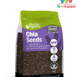 Hạt Chia Absolute Organic Chia Seeds Raw 400g