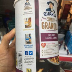 Hat ngu coc Mix Quaker Simply Granola Oats Honey Rains Almonds 453g1