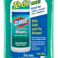 Khan lau khu trung Clorox DisinFecting Wipe to go 9 mieng 2