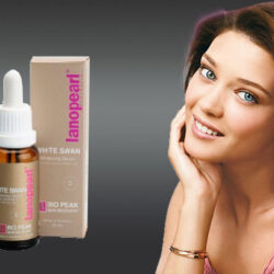 Serum dưỡng trắng da Lanopearl White Swan Whitening Serum Bio Peak 25ml 4 Serum duong trang da Lanopearl White Swan Whitening Serum Bio Peak 25ml1
