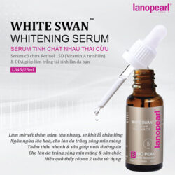 Serum dưỡng trắng da Lanopearl White Swan Whitening Serum Bio Peak 25ml 5 Serum duong trang da Lanopearl White Swan Whitening Serum Bio Peak 25ml2