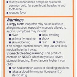 Siro giam dau va ha sot cho be Childrens Motrin Pain Reliever Fever Reducer 120ml 2