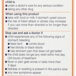 Siro giam dau va ha sot cho be Childrens Motrin Pain Reliever Fever Reducer 120ml 3