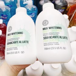Sữa tắm trắng dưỡng da Theron Milk Whitening Body Shower 700ml 9 Sua tam trang duong da Theron Rose Aroma Body Shower 700ml3