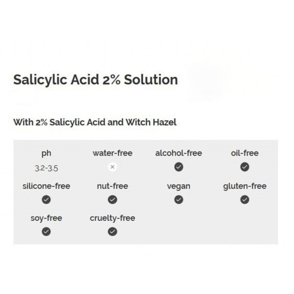 Dung dịch axit salicylic thông thường 2% 30 ml