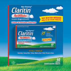 Viên ngậm chống dị ứng Claritin RediTabs 10 mg Non-Drowsy 60 viên 5 Vien chong di ung Claritin RediTabs 10 mg Non Drowsy 60 vien1
