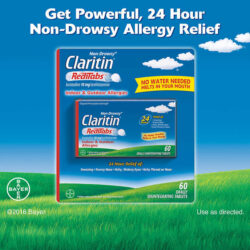Viên ngậm chống dị ứng Claritin RediTabs 10 mg Non-Drowsy 60 viên 6 Vien chong di ung Claritin RediTabs 10 mg Non Drowsy 60 vien2