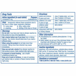 Viên nhai chống dị ứng cho bé Claritin Chewables 5 mg Non-Drowsy 24 Hour 50 viên (Grape) 7 Vien chong di ung cho be Claritin Chewables 5 mg Non Drowsy 24 Hour 50 vien3