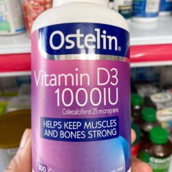 Viên uống bổ sung Vitamin D3 Ostelin Vitamin D3 1000IU 300 Capsules 5 Vien uong bo sung Vitamin D3 Ostelin Vitamin D3 1000IU 300 Capsules 0544