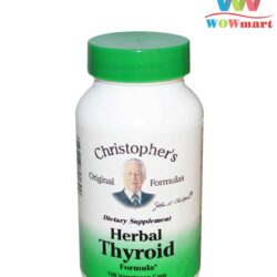 Vien-uong-ho-tro-tuyen-giap-Christophers-Herbal-Thyroid-Formula-475-mg-100-Veggie-Caps