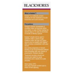 Siro hỗ trợ xoang và phế quản Blackmores Kaloba 50ml 5 Vien uong ho tro xoang va phe quan Blackmores Kaloba 50ml 1