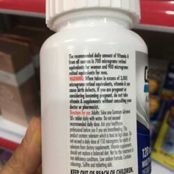 Vitamin cho người trên 50+ Centrum Advance 50+ For Adults 120 viên 6 Vitamin cho nguoi tren 50 Centrum Advance 50 For Adults 120 vien 2