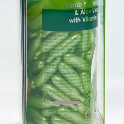 Viên bôi nhau thai cừu dưỡng da nhạy cảm Bill Placenta & Aloe Vera 100 viên (Mẫu Mới) 17 bill placenta protein 100 vien vera 200725 kd