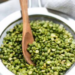 dau lang chua protein va chat xo absolute organic split green lentils 400g ka