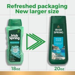 irish spring deep action scrub 532 ml 591ml kb