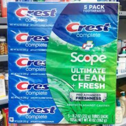 kem danh rang crest complete extra whitening scope advanced freshness 232gx5 230725 kb