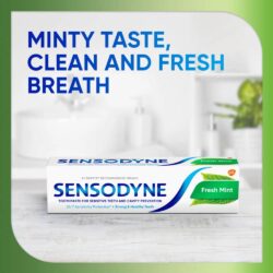Kem đánh răng Sensodyne Fresh Mint 113g 12 kem danh rang sensodyne fesh mint 113g knb